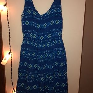 Patterned Beach Dress